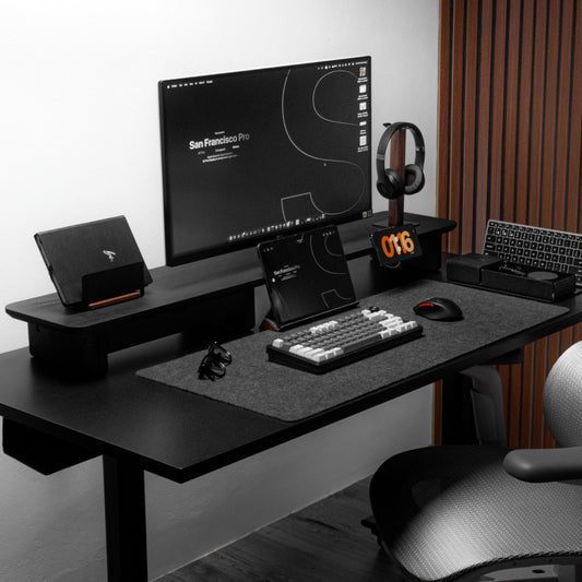 Kệ màn hình Black Ash 52cm