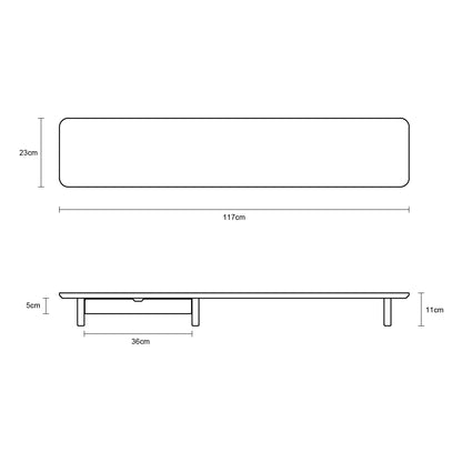 Kệ màn hình Ash 90cm
